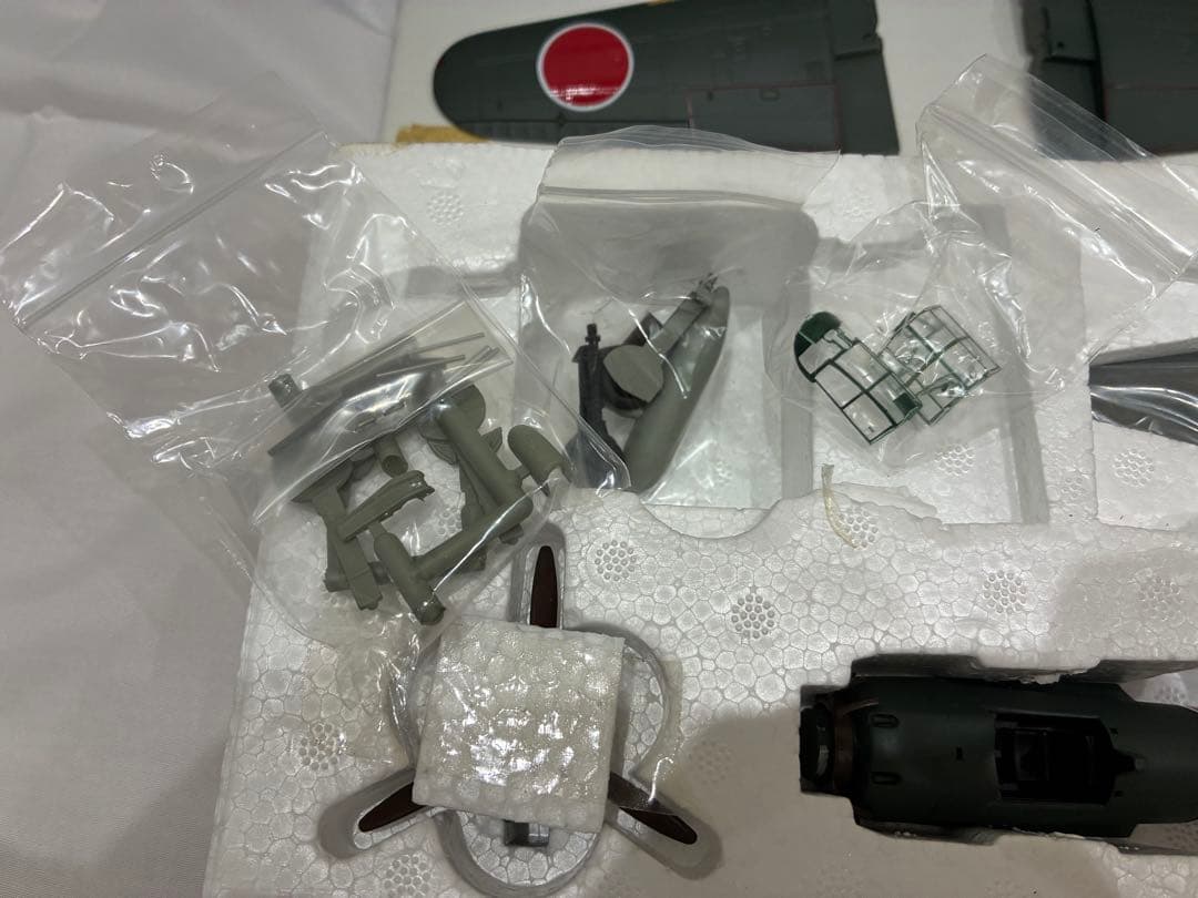 【未使用】マルシン零式艦上戦闘機52型 1/48スケール　金属製キットモデル