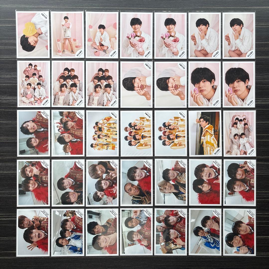 なにわ男子　公式写真　大量　長尾謙杜　アクスタ　ステッカー　セット　まとめ売り