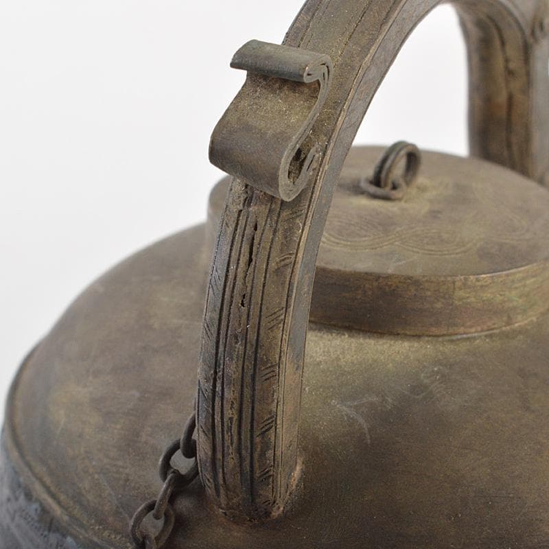 中国　古銅青銅　饕餮文　水注　水滴　M　R7365