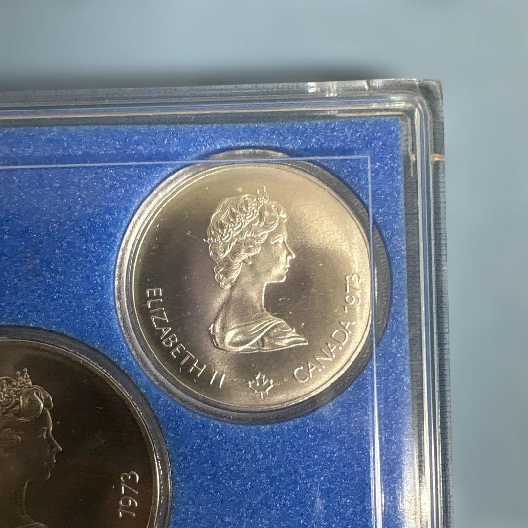 第２１回オリンピックモントリオール大会記念銀貨セット