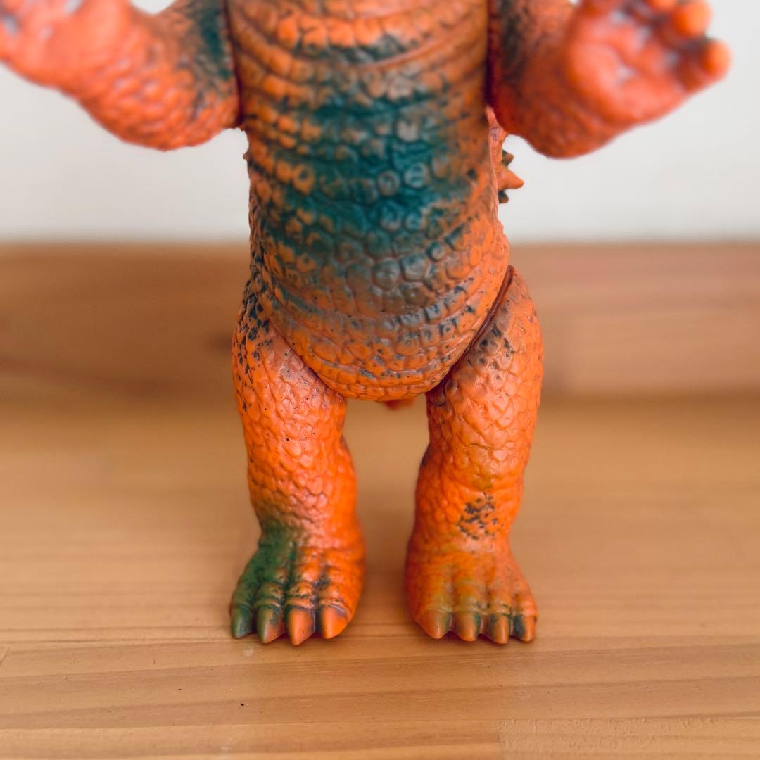 ブルマァク アンギラス ソフビ 当時物