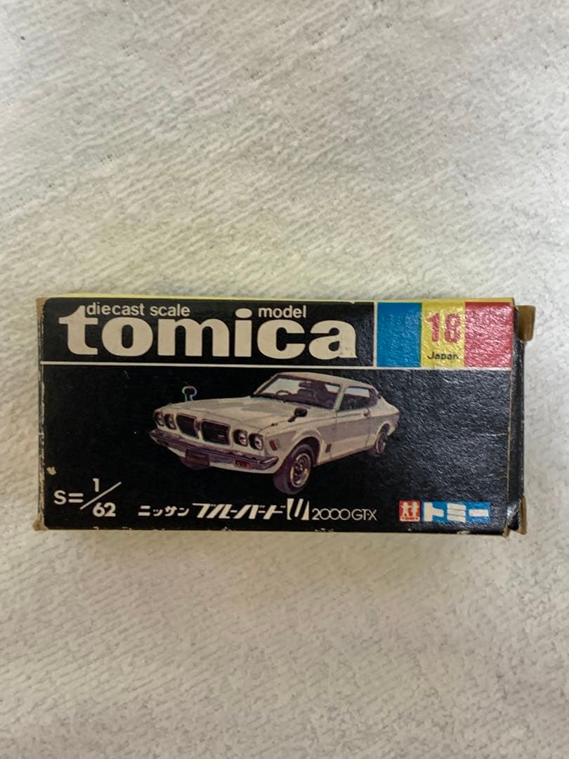 トミカ ブルーバードＵ2000GT-X【黒箱・日本製】