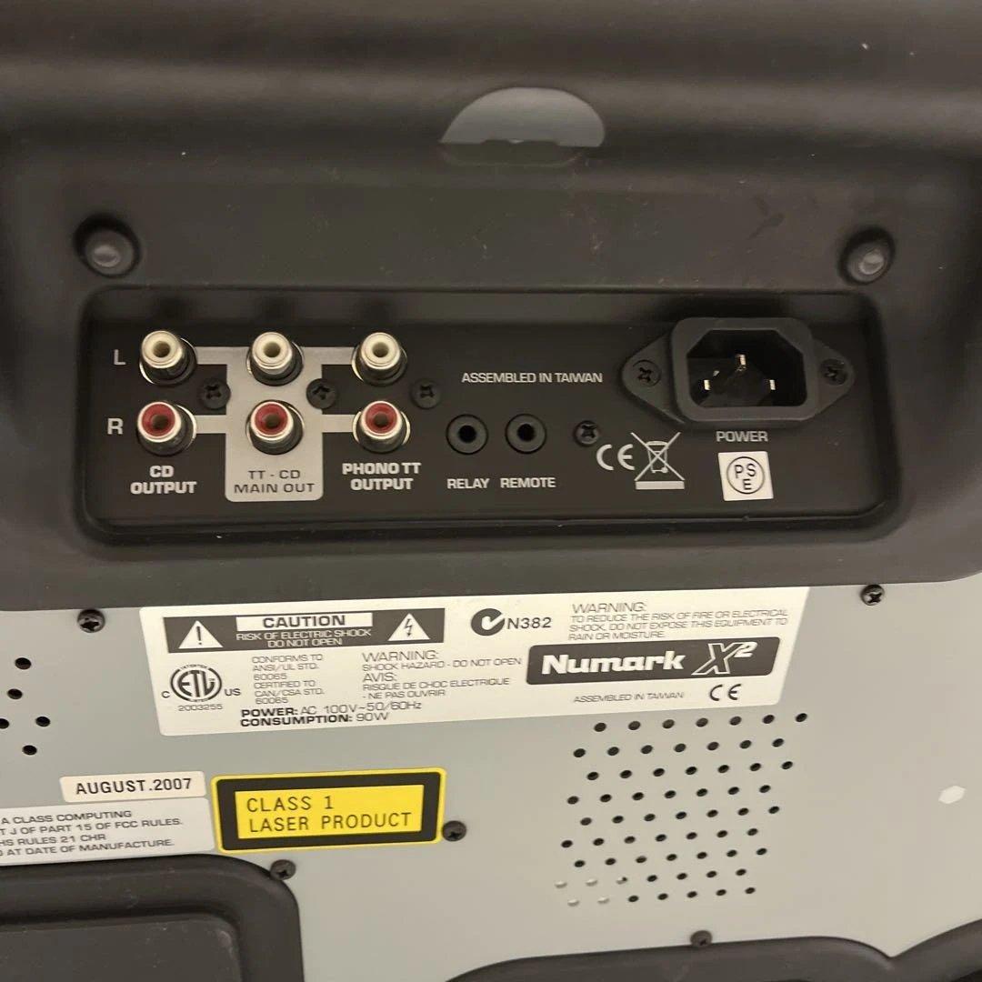 【希少】Numark X2 ターンテーブル レコードプレーヤー